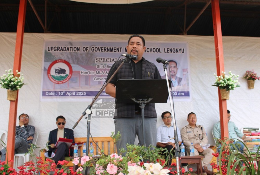 MLA & DPDB Chairman Noklak, Benei M Lamthiu. (DIPR Photo)